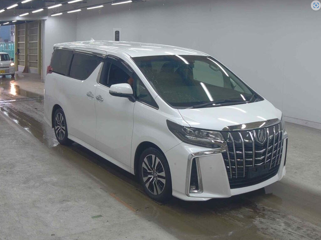 アルファード　２．５Ｓ-Ｃ　リアモニタ　黒革　禁煙　車検タップリ