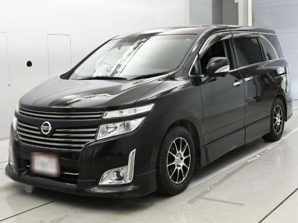 エルグランド　２５０ハイウェイスター　車高調　リアエンタメ　禁煙