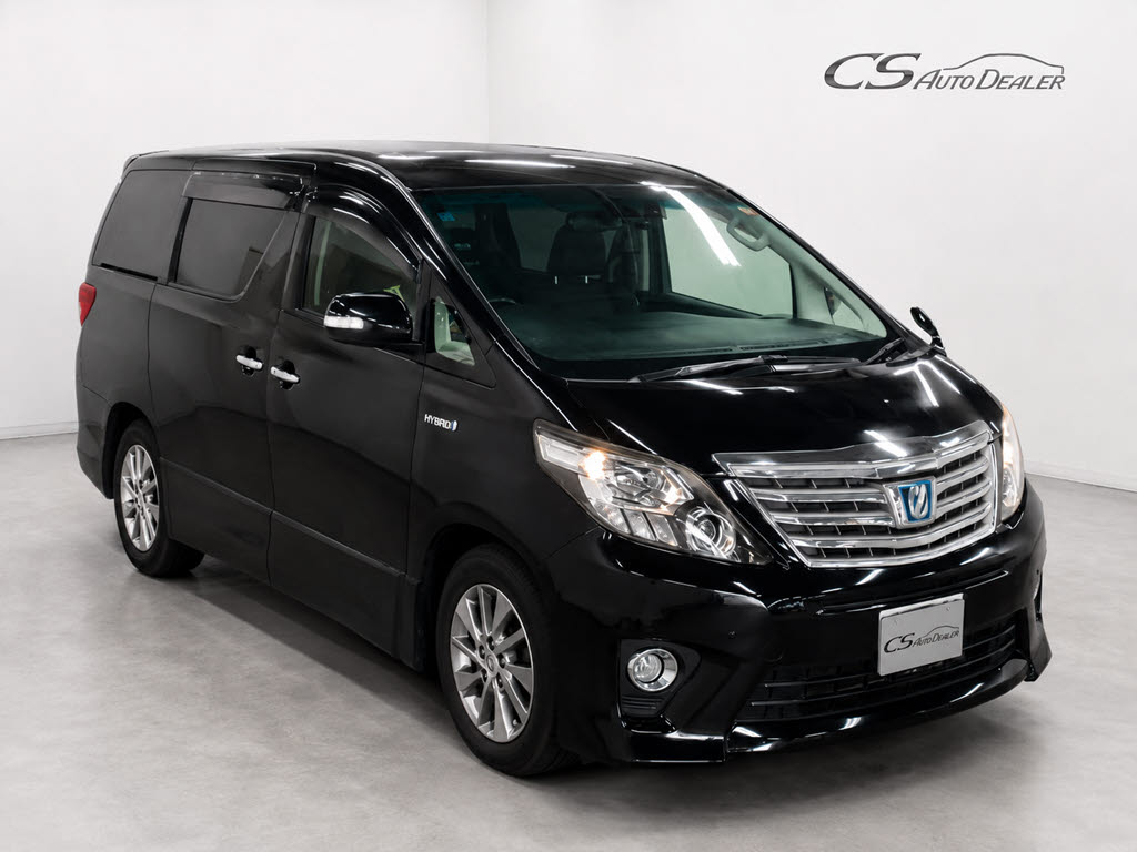 アルファードＨＶ　ＳＲ　Ｅ-Ｆｏｕｒ４ＷＤ　リアモニター　両自　禁煙