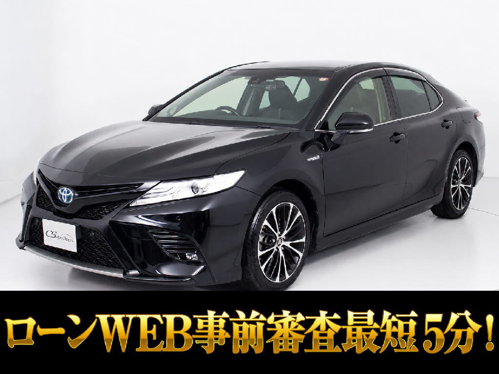 カムリ　ＷＳ　ＢＳＭ　レーダーＣ　プリクラ　ＬＥＤヘットライト　禁煙車　
