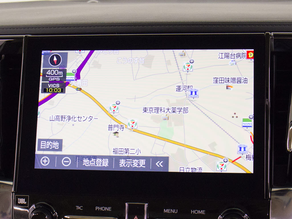 メーカー純正の大画面SDマルチが装備されて
います！操作も簡単！見やすい！純正だから
こその使いやすさ！