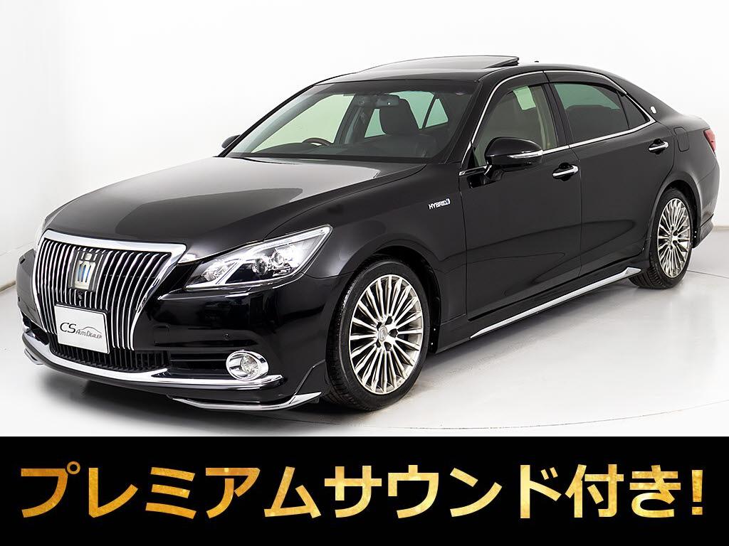 マジェスタＨＶ　３．５Ｆ　ＳＲ　禁煙　ＯＰ１８ＡＷ　黒革　Ｐサウンド