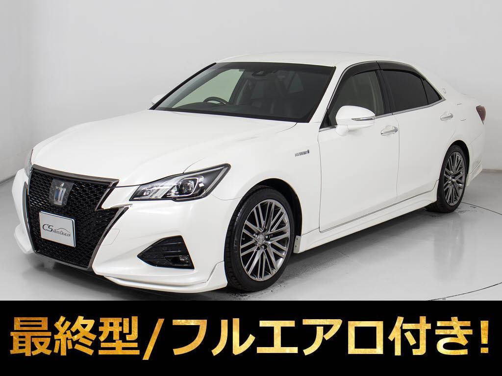 クラウンＨＶ　２．５アスリートＳ　ブラックスタイル　３万㌔台　禁煙