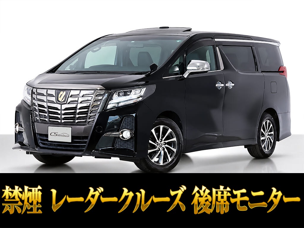 アルファード　２．５Ｓ-Ｃ　１０インチナビ　レーダークルーズ　禁煙