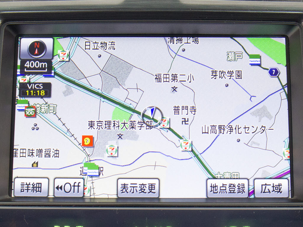 メーカー純正のHDDナビが装備されています
！操作も簡単！見やすい！純正だからこその
使いやすさ！