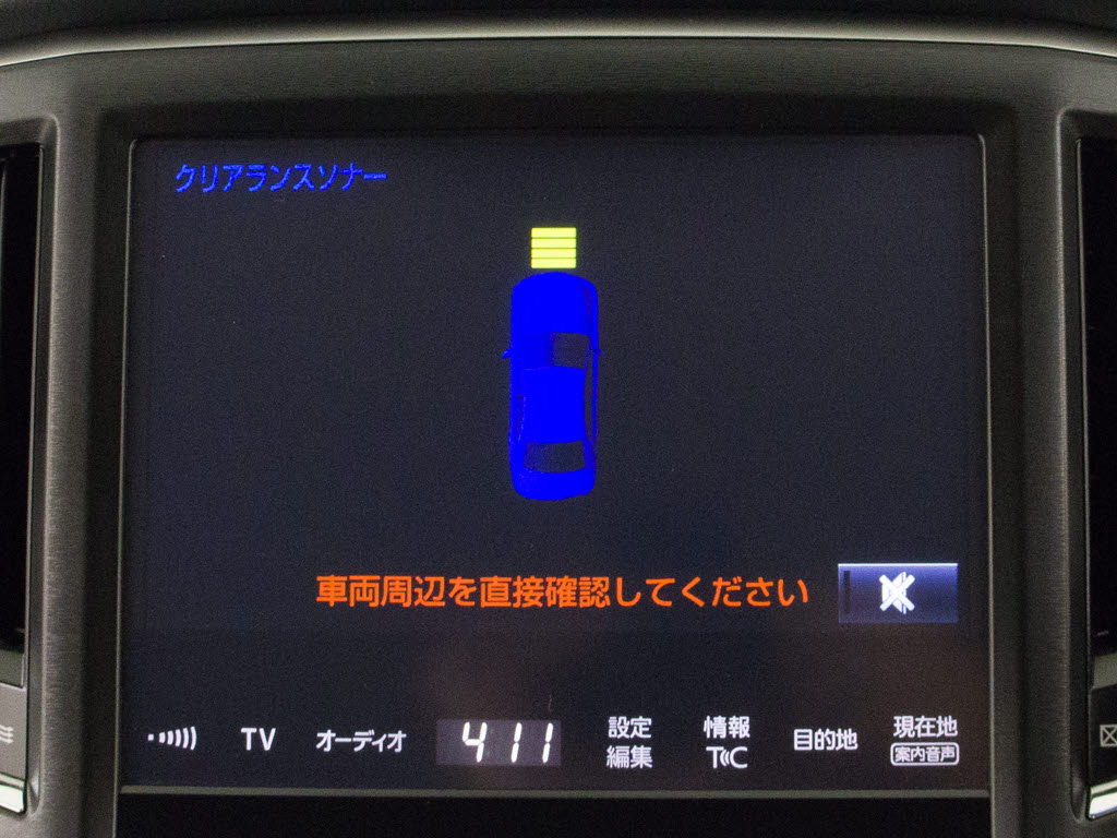 クリアランスソナーが付いています！フロン
ト＆リアにセンサーがあり、障害物に近づく
と警告音が鳴りドライバーへお知らせ！すご
く便利な人気装備です！！