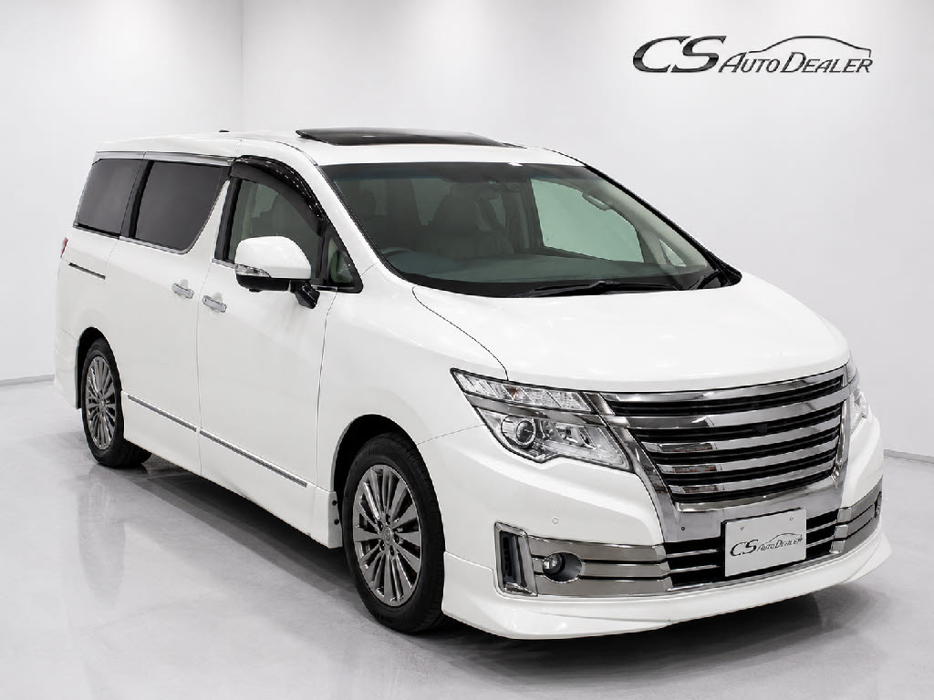 エルグランド　２５０ライダー　ブラックライン　黒本革　禁煙車