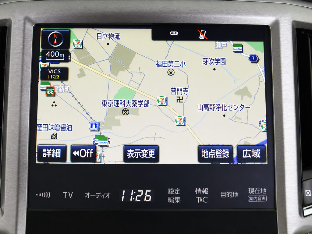 メーカー純正のSDナビが装備されています！
操作も簡単！見やすい！純正だからこその使
いやすさ！