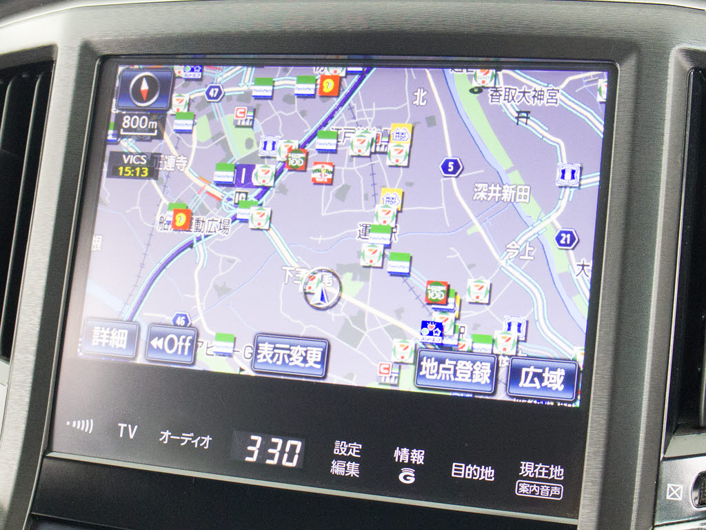 メーカー純正のHDDナビが装備されています
！操作も簡単！見やすい！純正だからこその
使いやすさ！