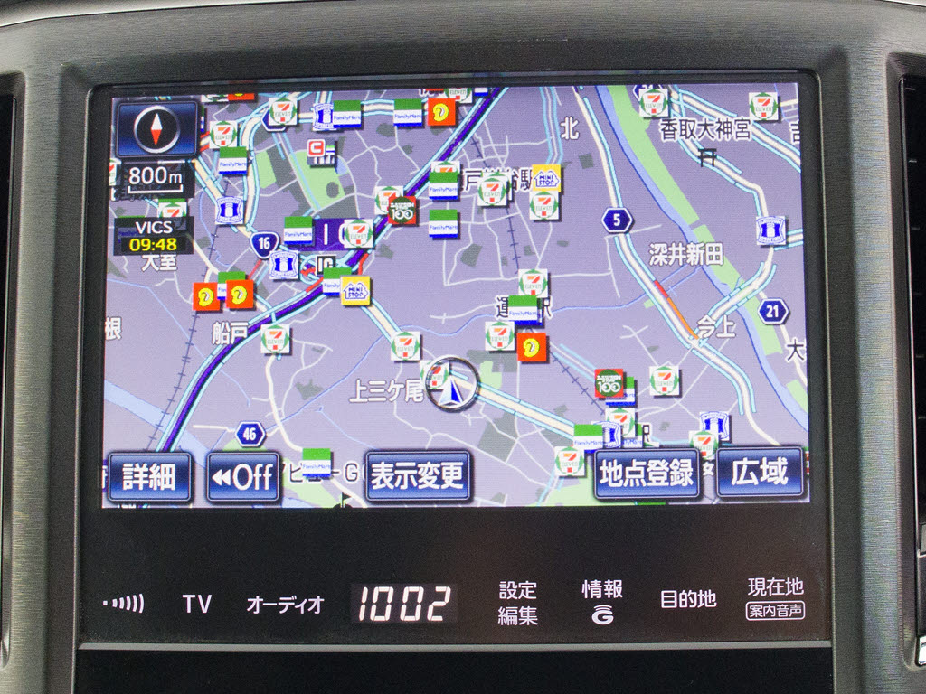メーカー純正の大画面HDDナビが装備されて
います！操作も簡単！見やすい！純正だから
こその使いやすさ！