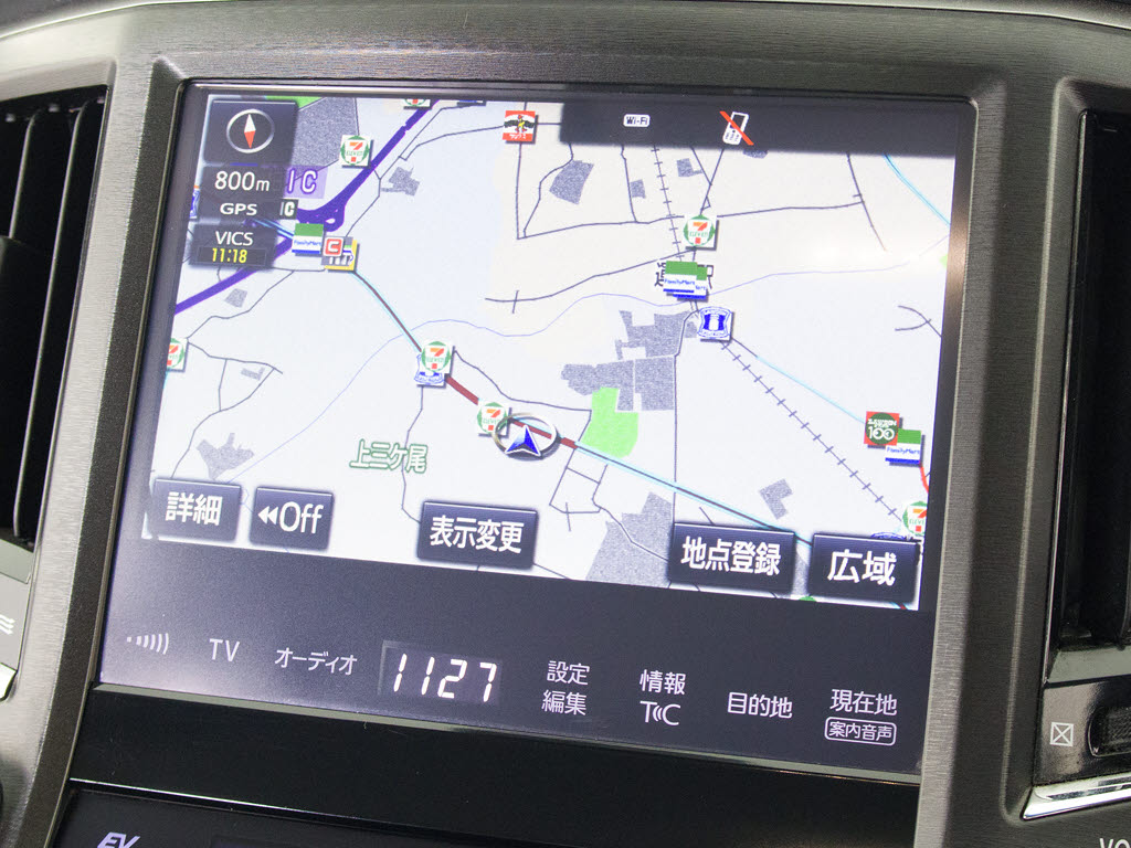 メーカー純正の大画面SDナビが装備されてい
ます！操作も簡単！見やすい！純正だからこ
その使いやすさ！
