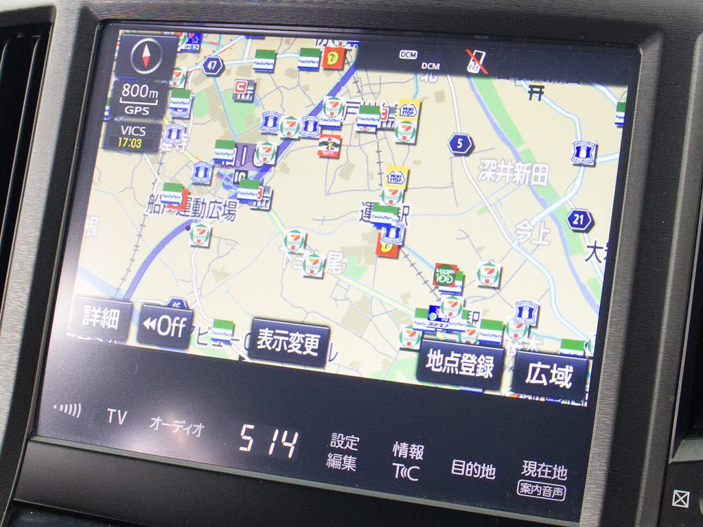 メーカー純正の大画面SDナビが装備されてい
ます！操作も簡単！見やすい！純正だからこ
その使いやすさ！