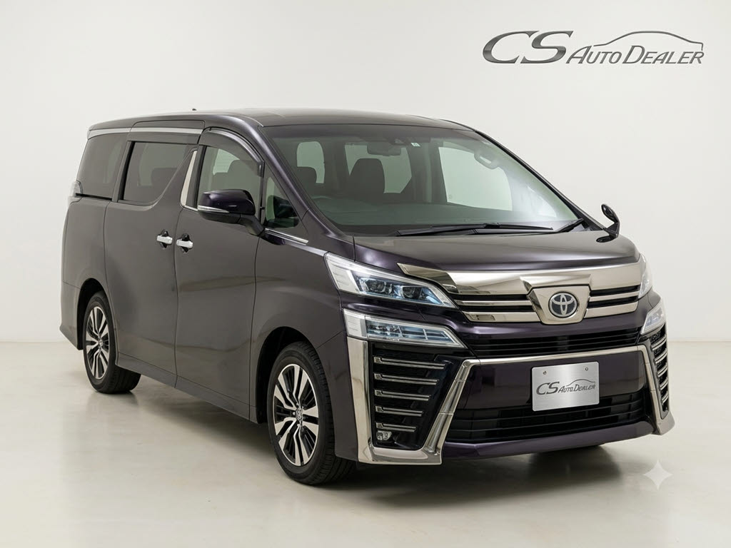 ヴェルファイア　２．５Ｚ-Ｇ　黒革エグゼクティブシート　リアモニター