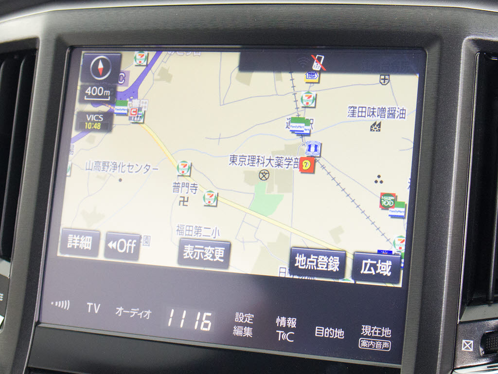 メーカー純正の大画面SDナビが装備されてい
ます！操作も簡単！見やすい！純正だからこ
その使いやすさ！