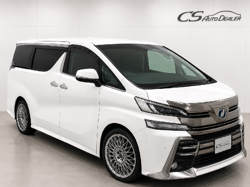 ヴェルファイア　２．５Ｚ　後席モニター　２０インチホイール　８人乗り