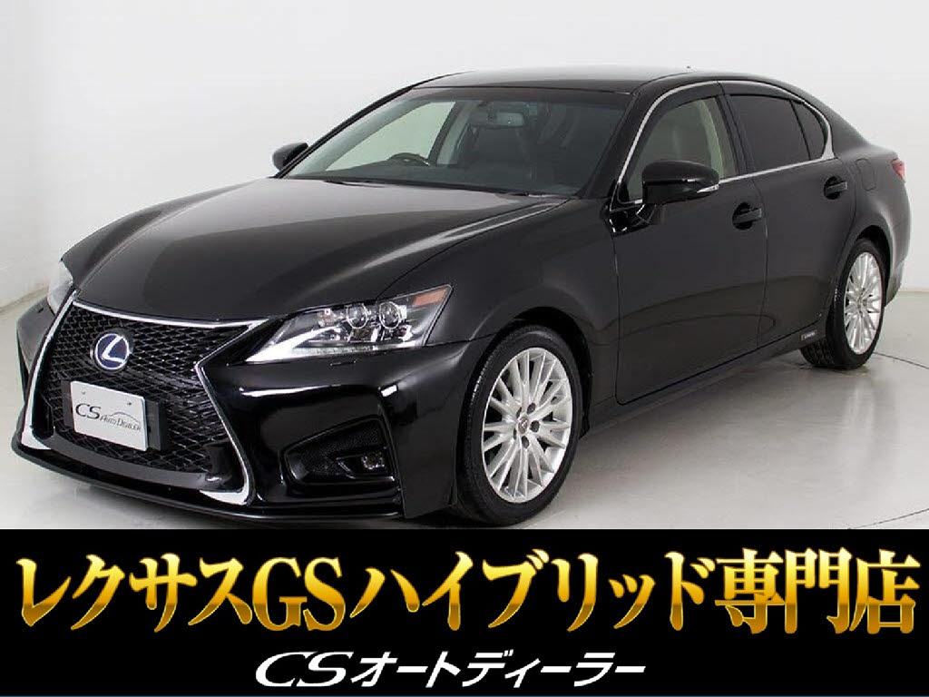 レクサス　ＧＳ２５０　Ｆスポーツ　ＳＲ　黒革　禁煙　記録簿Ｘ２７