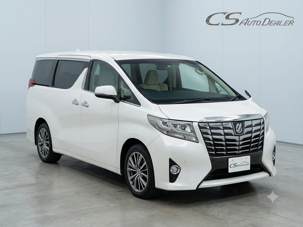 アルファード　２．５Ｘ　８人乗り　レーダークルーズ　後席モニター