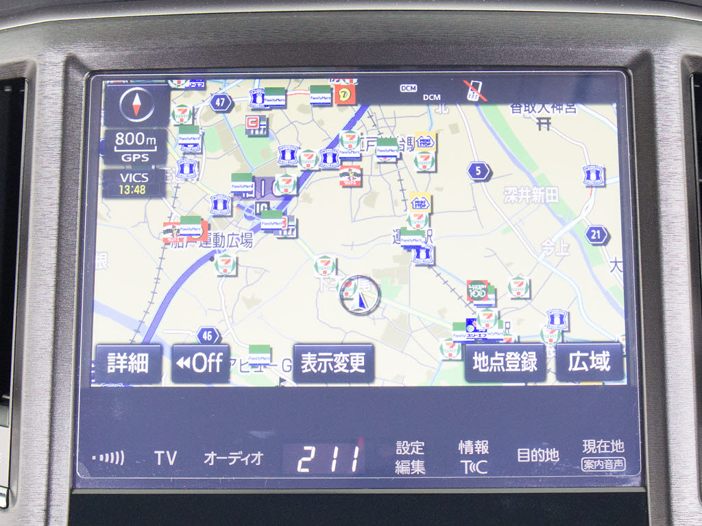 メーカー純正のSDナビが装備されています！
操作も簡単！見やすい！純正だからこその使
いやすさ！