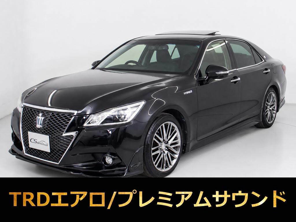クラウンＨＶ　２．５アスリートＳ　ブラックスタイル　３万㌔台　禁煙
