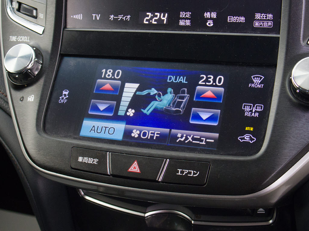 快適エアシート＆シートヒーターを装備して
います！高級車ならではの装備です！シート
が暖まる機能！シートから冷風が出る機能！
どちらも付いています！！寒い冬も、暑い夏
も快適にご乗車頂けます！！
