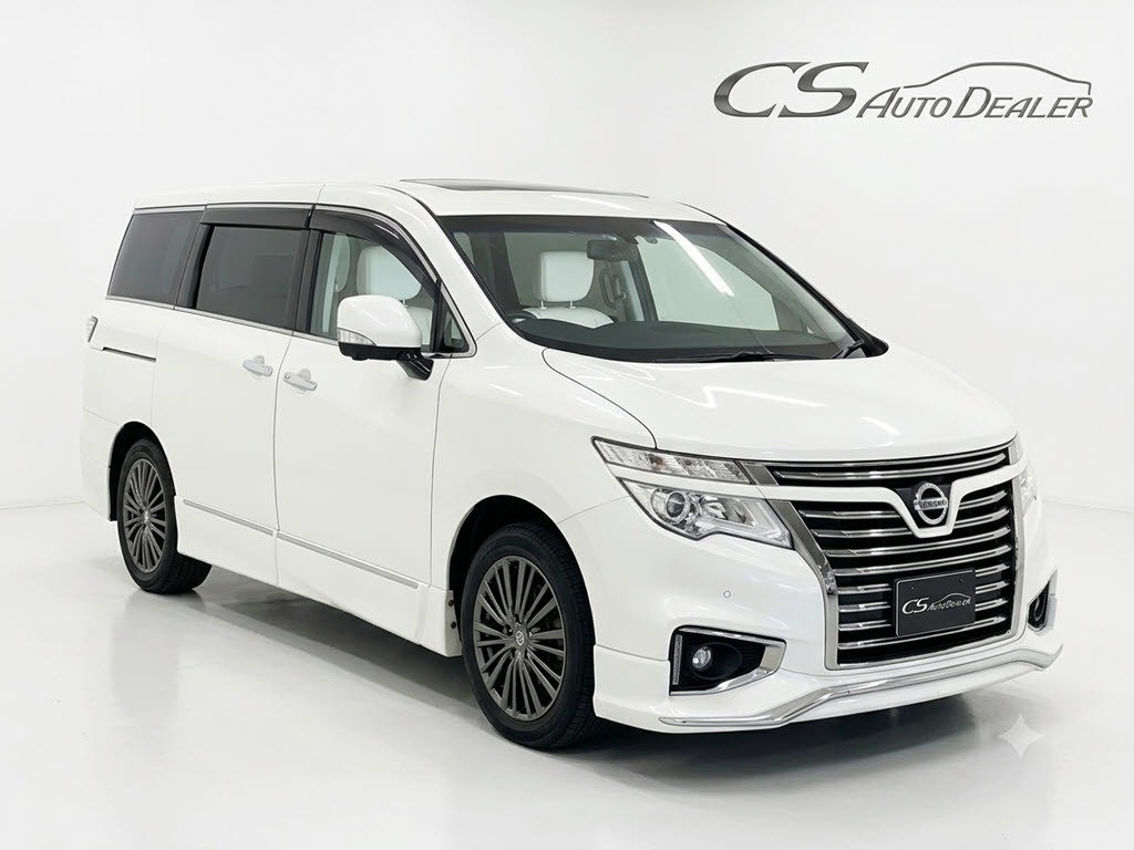 エルグランド　２５０ハイウェイスターＳ　アーバンクロム　白本革シート