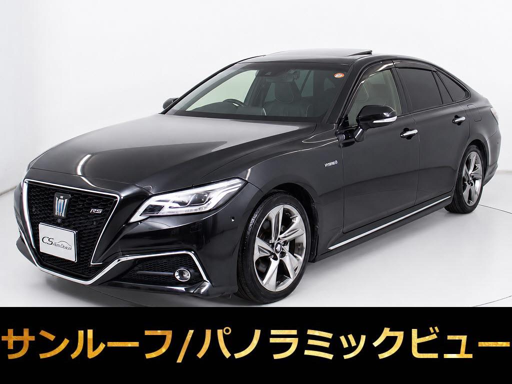 クラウンＨＶ　３．５Ｇ-ＥＸ　禁煙車　黒本革　モデリスタフルエアロ