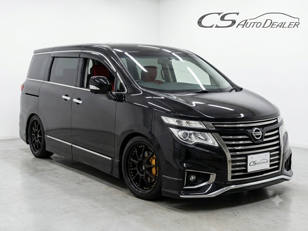 エルグランド　２５０ハイウェイスターＳ　ジェットブラックアーバンクロム