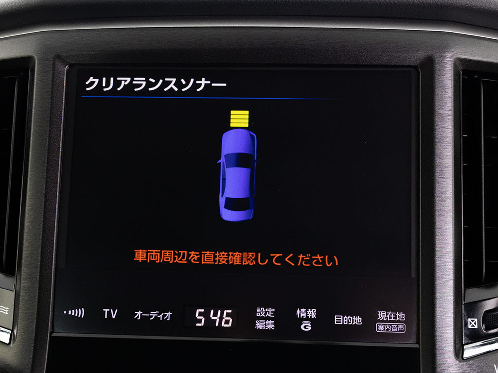 クリアランスソナーが付いています！フロン
ト＆リアにセンサーがあり、障害物に近づく
と警告音が鳴りドライバーへお知らせ！すご
く便利な人気装備です！！