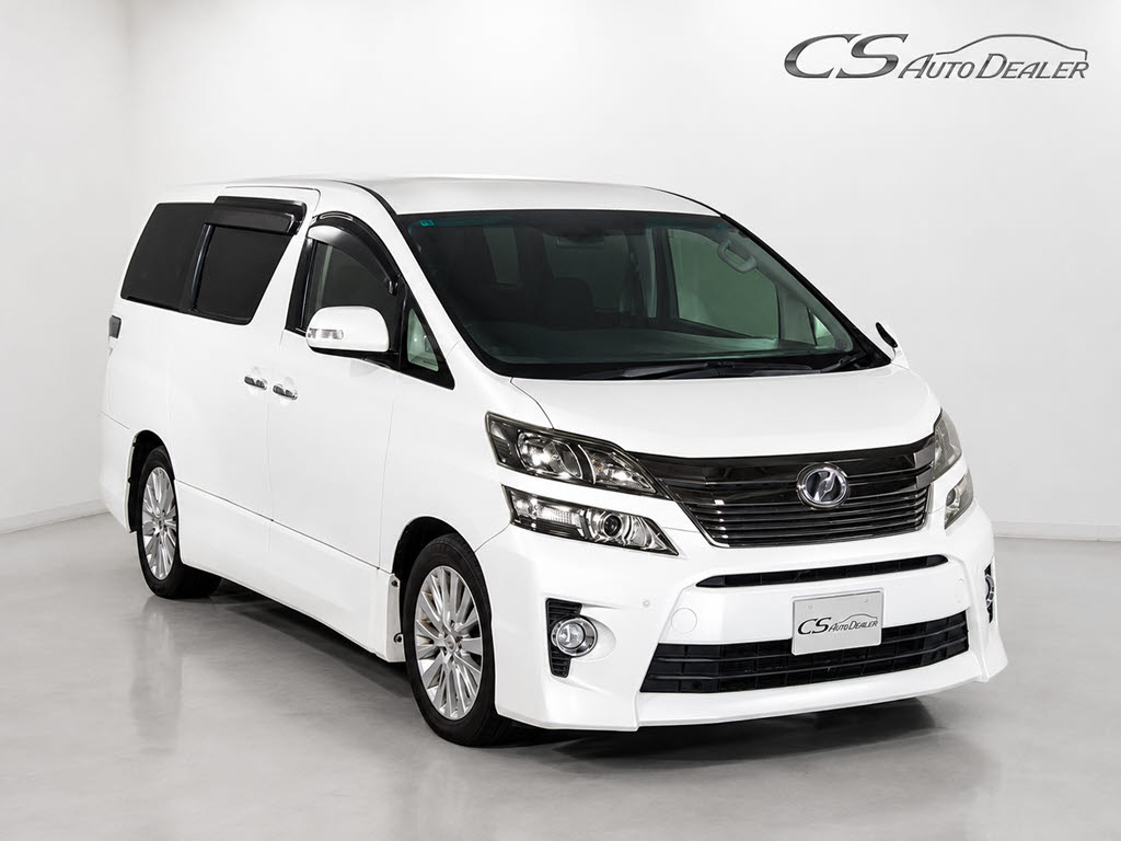 ヴェルファイア　２．４Ｚ　車高調　カスタムホイール　両側パワスラ