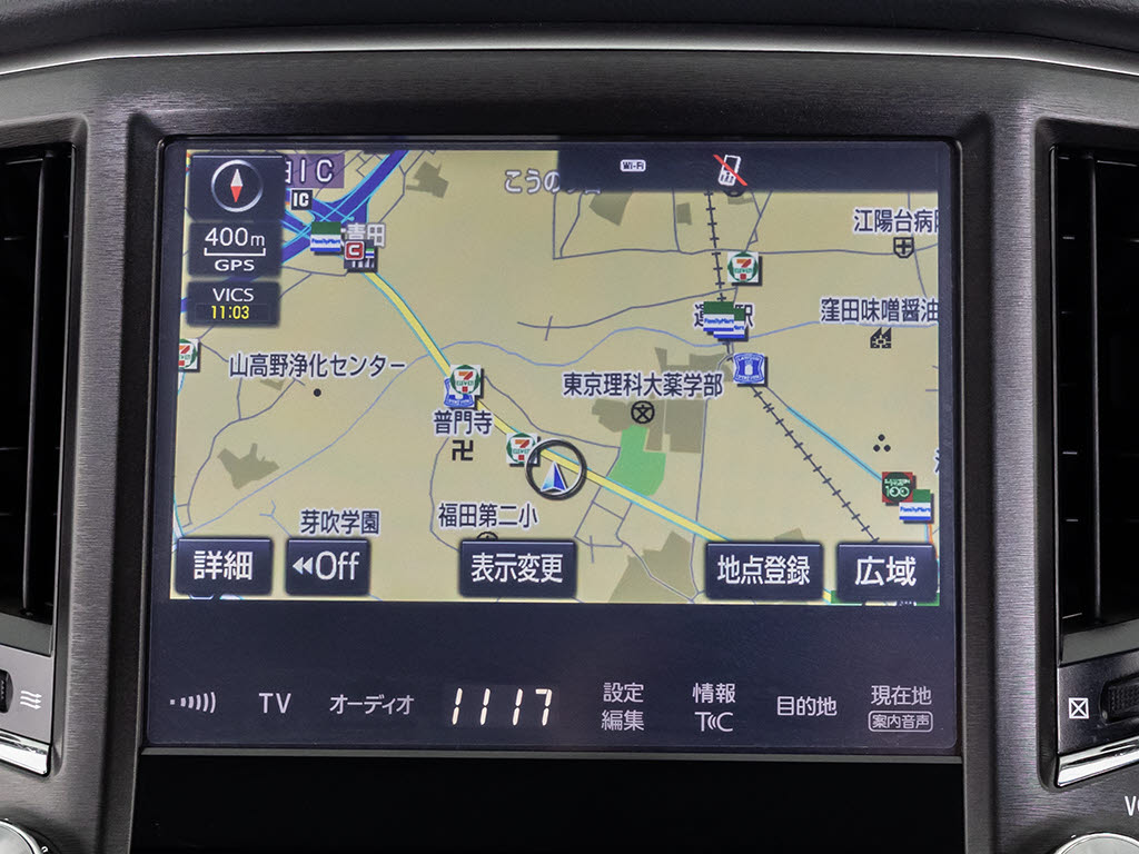 メーカー純正の大画面SDナビが装備されてい
ます！操作も簡単！見やすい！純正だからこ
その使いやすさ！