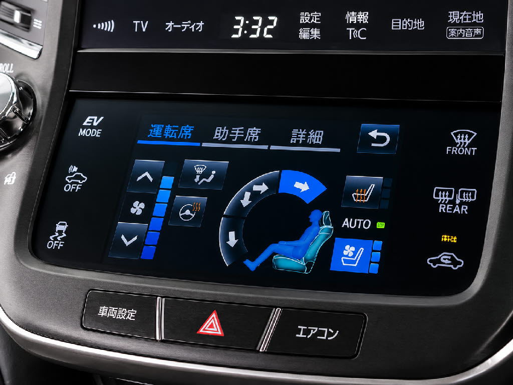 快適エアシート＆シートヒーターを装備して
います！高級車ならではの装備です！シート
が暖まる機能！シートから冷風が出る機能！
どちらも付いています！！寒い冬も、暑い夏
も快適にご乗車頂けます！！