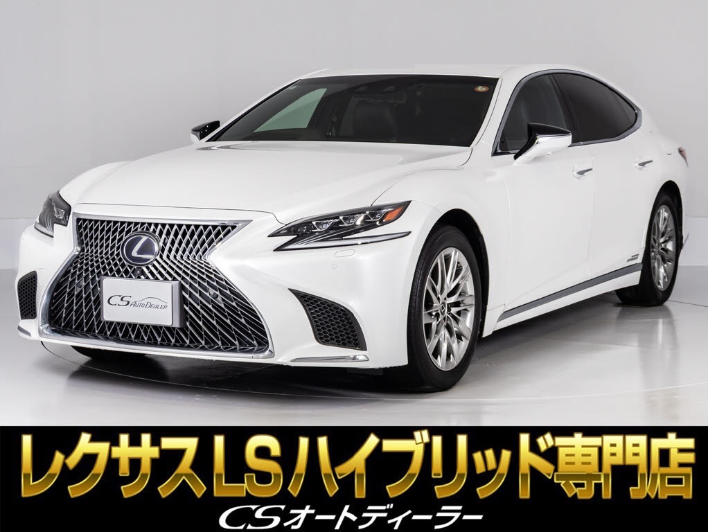レクサス　ＬＳ５００ｈ　Ｆスポーツ　サンルーフ　ホワイトレザーＨＵＤ　ＢＳＭ