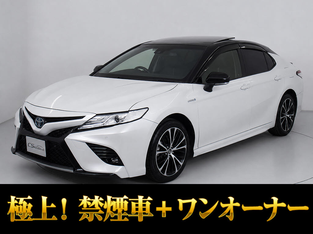 カムリ　ＷＳレザーＰＫＧ　禁煙　ＪＢＬサウンドエアロ　４本出マフラー