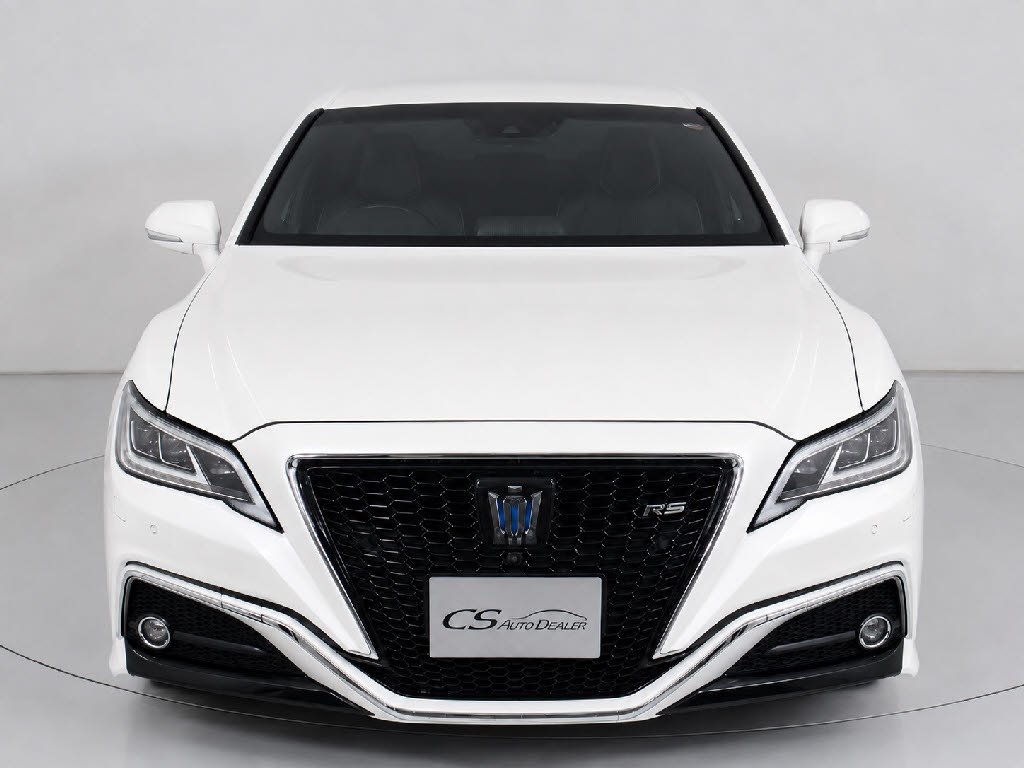 クラウンＨＶ　２．５ＲＳアドバンス　黒本革　ＨＵＤ　ＳＤナビ　ＢＳＭ