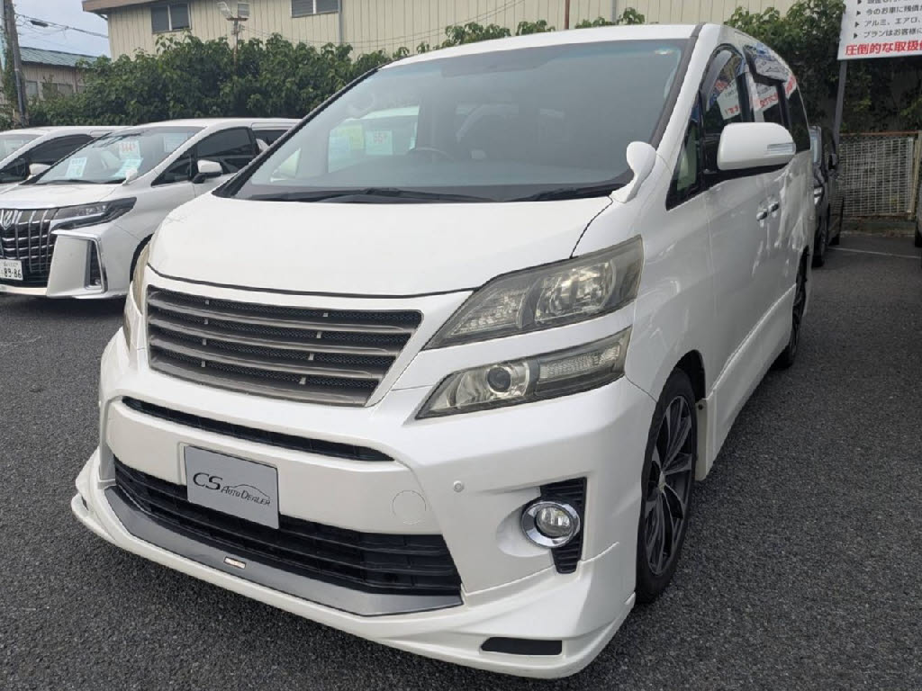 ヴェルファイア　２．４　Ｚ　ＴＲＤエアロ　８人乗　プレミアムサウンド