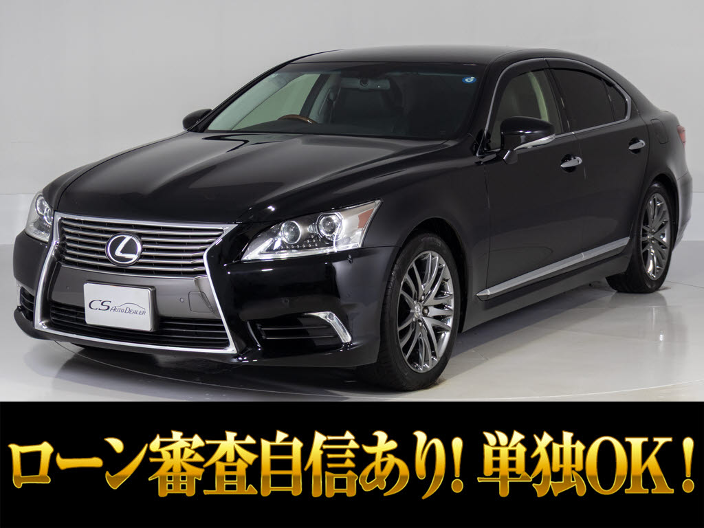 レクサス　ＬＳ４６０　ＶｅｒＣ　Ｉ-ＰＫＧ　ＢＢＳ２１アルミ　全画面ナビ