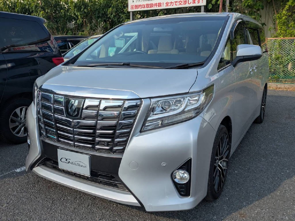 アルファード　２．５Ｘ　ＪＢＬ　リアエンタメ　８人乗り　禁煙車両