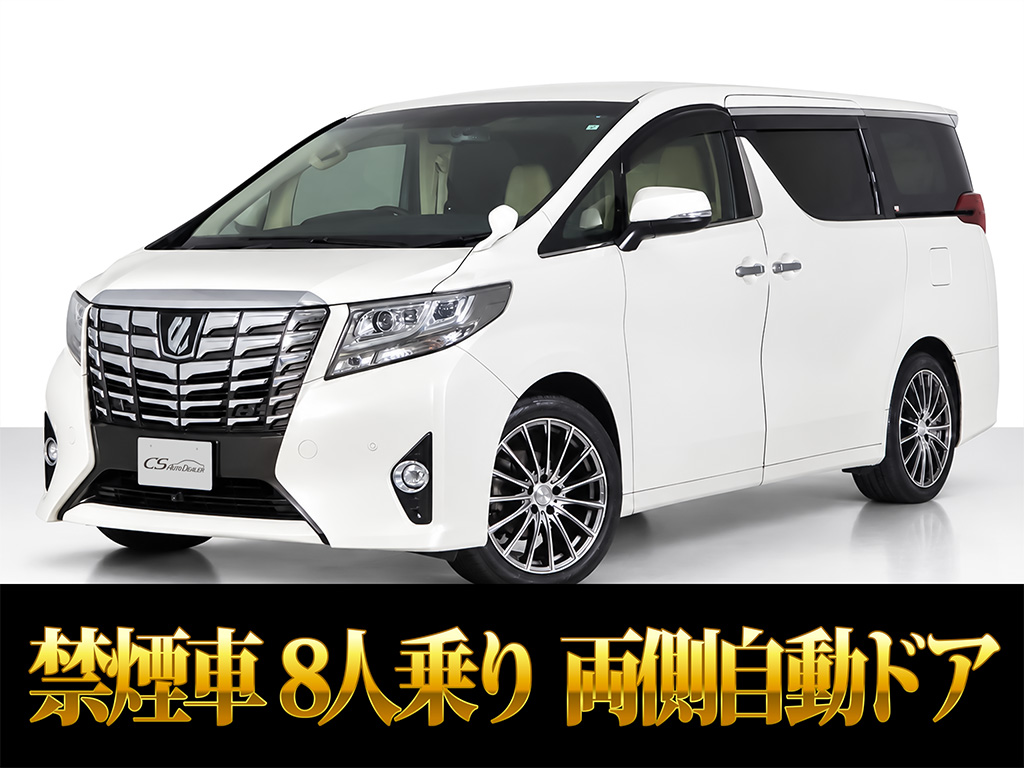 アルファード　２．５Ｇ　８人乗り　レーダークルーズ　１０インチナビ