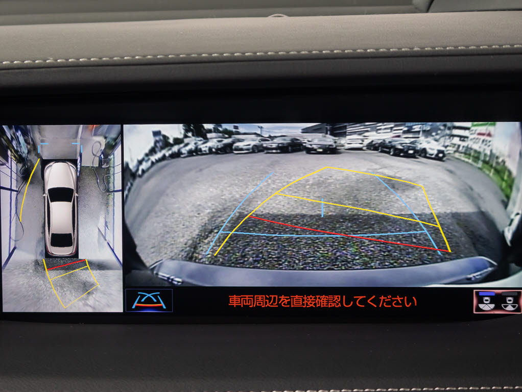 全方向カメラ　パノラミックビューモニター