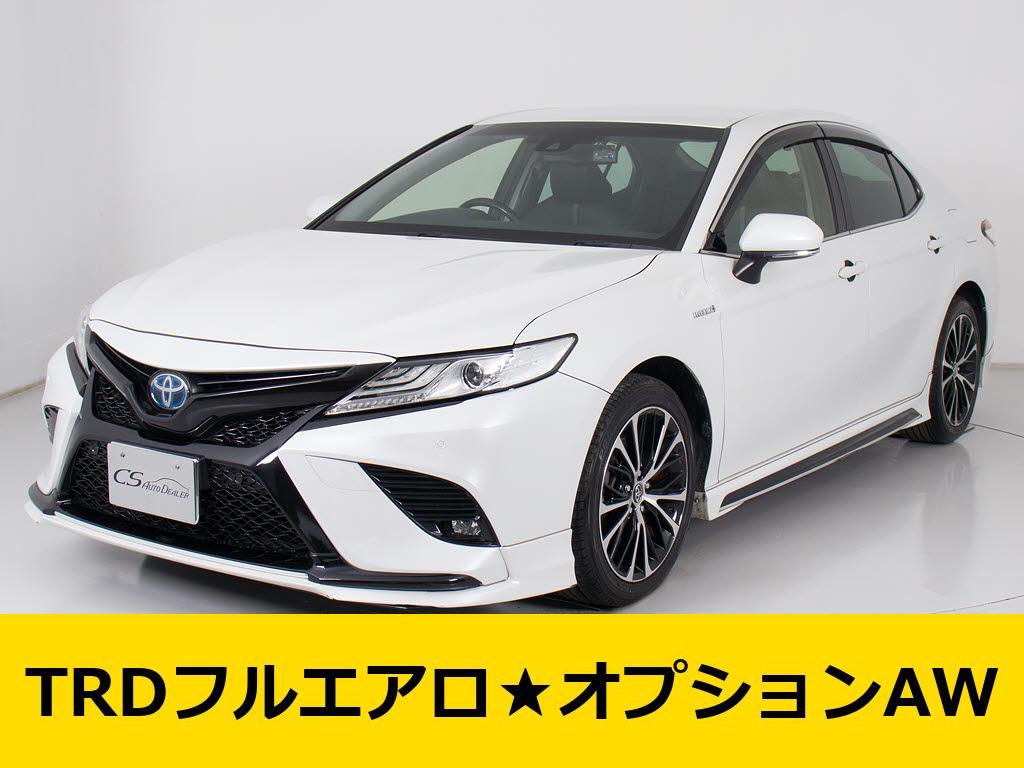 カムリ　ＷＳレザーＰＫＧ　ＴＲＤフルエアロ　ＪＢＬサウンド　★禁煙★