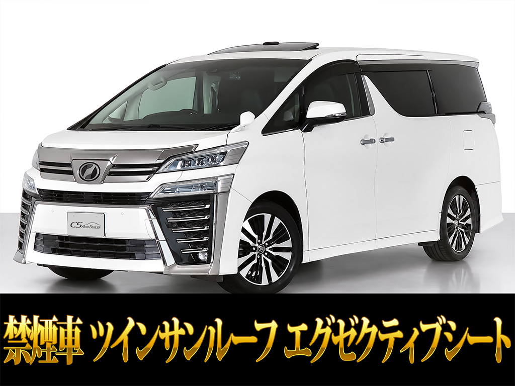 ヴェルファイア　２．５Ｚ-Ｇ　１０インチナビ　リアモニター　黒革　ＳＲ