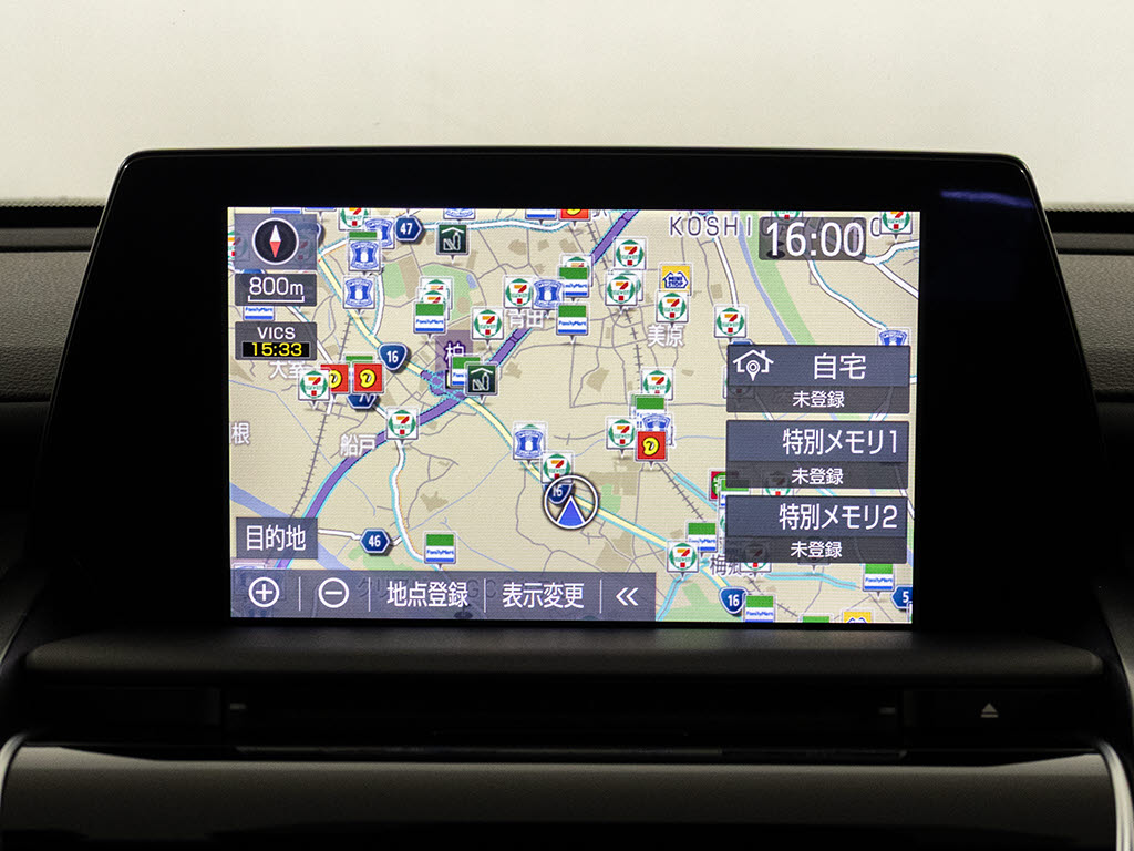メーカー純正のSDナビが装備されています！
操作も簡単！見やすい！純正だからこその使
いやすさ！