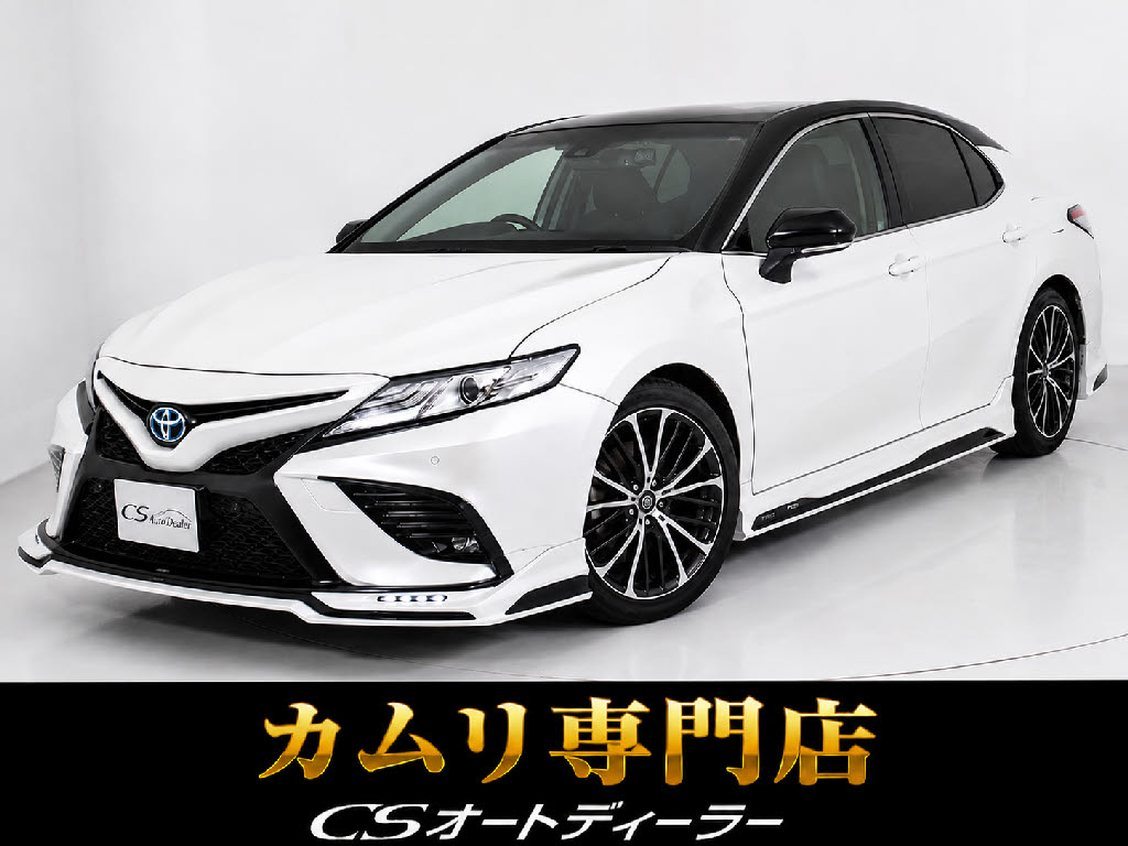 カムリ　ＷＳレザーＰ　黒本革　ＴＲＤエアロ　レーダーＣ　ＢＳＭ　ＬＥＤ