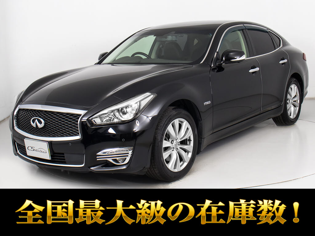 フーガ　３．５ＨＶ　後期型　アラウンドビューモニター　ハーフレザー