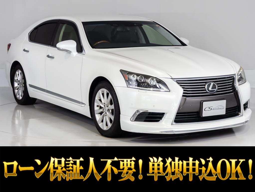 レクサス　ＬＳ４６０　ＶｅｒＣ　Ｉ-ＰＫＧ　エアロカスタム　黒本革シート