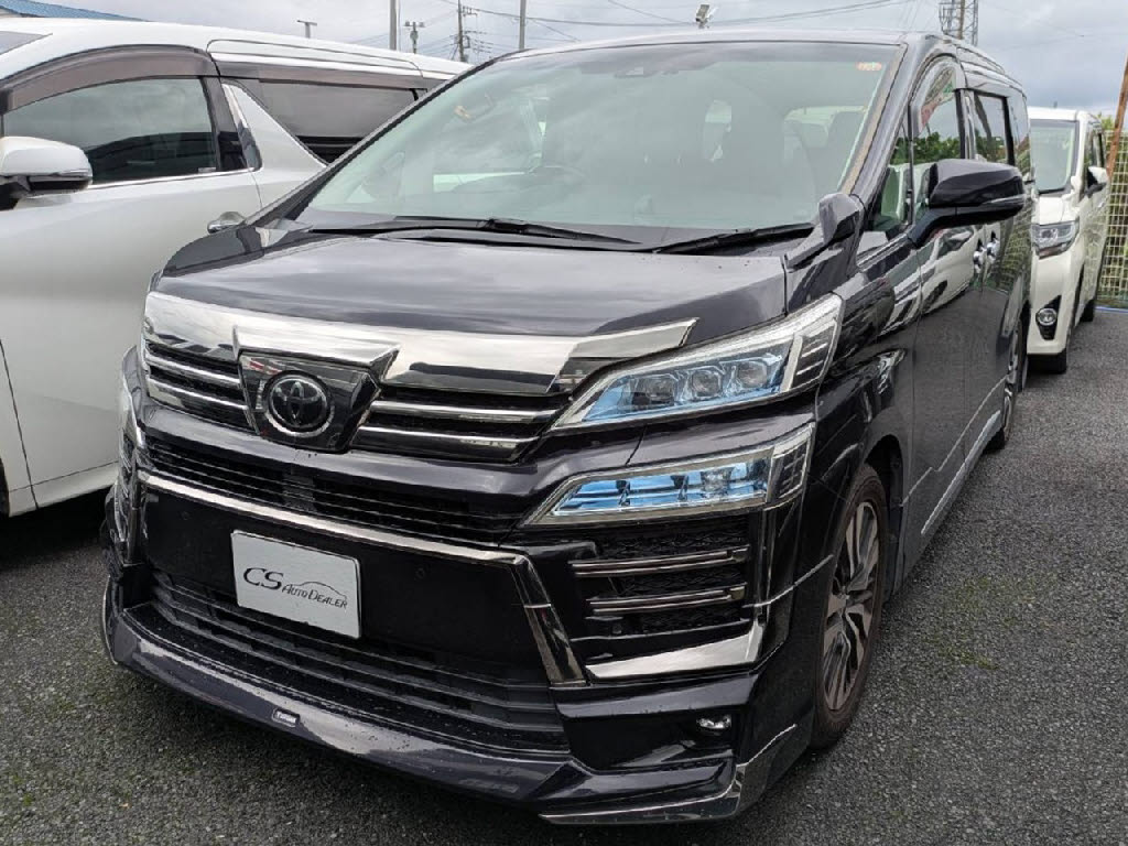 ヴェルファイア　２．５Ｚ-Ｇ　モデリスタエアロ　後席モニター　黒革