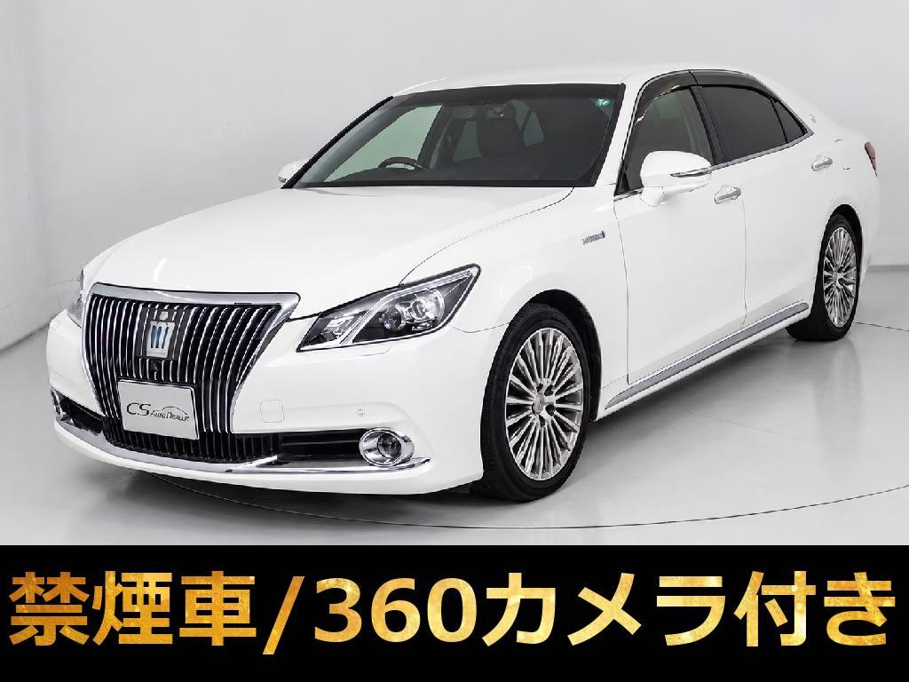 マジェスタＨＶ　３．５-Ｆ　黒本革　フルエアロ　禁煙車　プリクラ