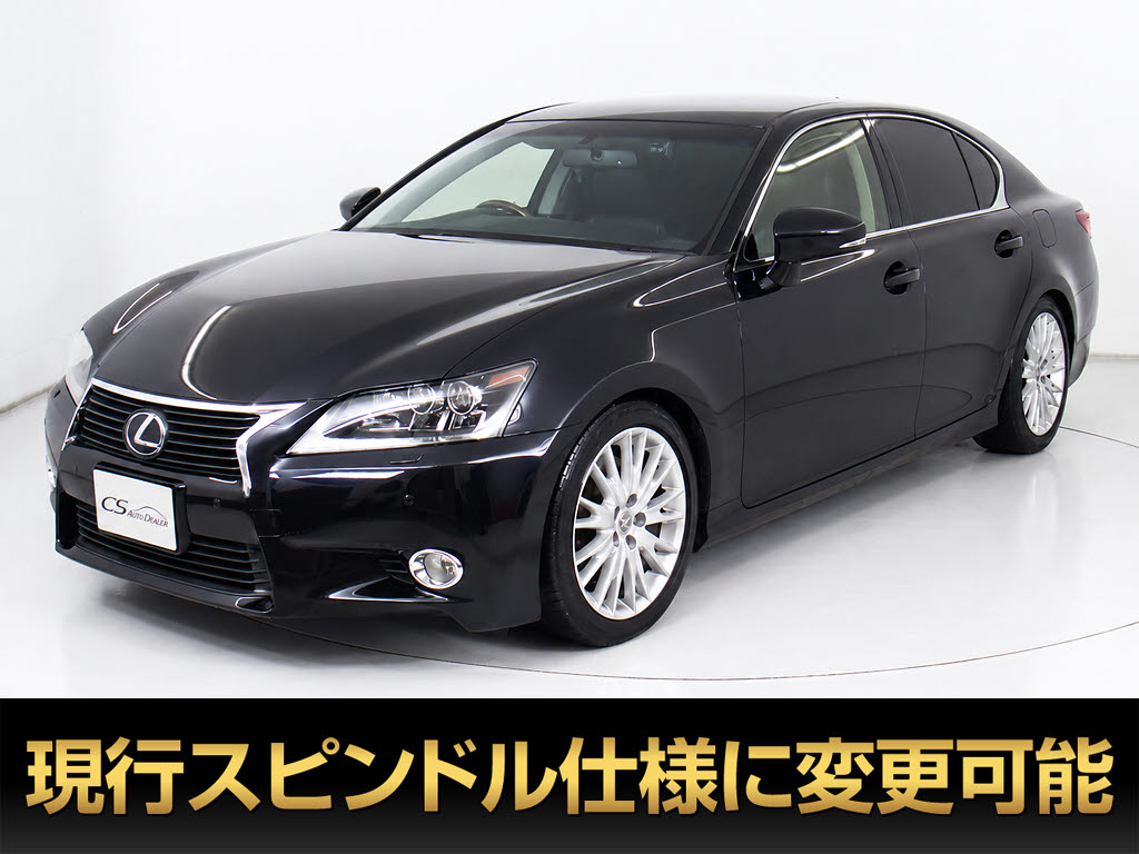 レクサス　ＧＳ４５０ｈ　Ｖｅｒ　Ｌ　黒本革　プリクラ　レーダーＣ　