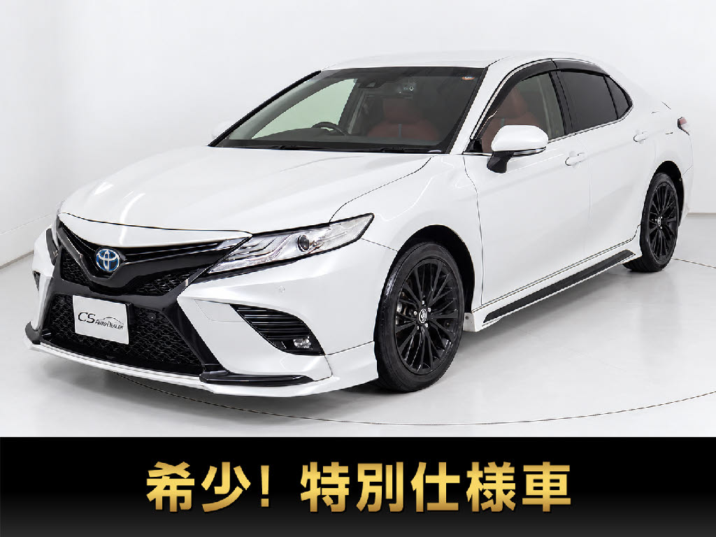 カムリ　ＷＳ　ブラックＥＤ　ＴＲＤフルエアロ　ＢＳＭ　専用赤本革