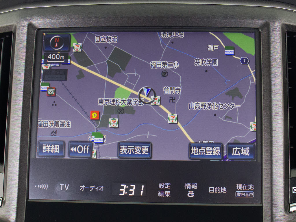 メーカー純正のＨＤＤナビが装備されていま
す！操作も簡単！見やすい！純正だからこそ
の使いやすさ！